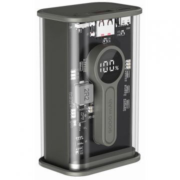Baterie Externa PB09-TQC3-01 QC3.0 9000mAh Transparent