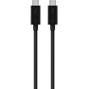 Belkin Cablu de date Belkin F2CD084BT0.8MBK, USB-C - USB-C, 0.5m, Negru