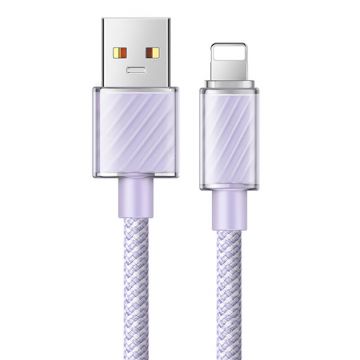Cable USB-A to Lightning Mcdodo CA-3642, 1.2m, Purple - Fast charging and data transfer