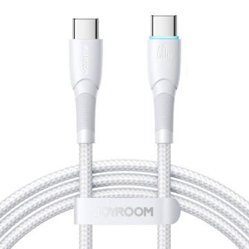 Cable USB-C Joyroom SA32-CC3 Starry, 60W, 1m (White)