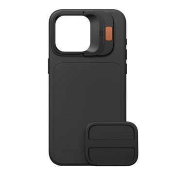 Husa Polarpro pentru iPhone 15 Pro Max (negru) - protectie, incarcare magnetica, design elegant.