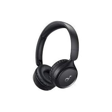 Casti Wireless On-Ear Soundcore H30i Design Pliabil Pure Bass Bluetooth 5.3 Negru