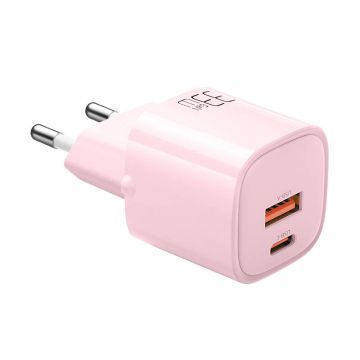 Charger GaN 33W Mcdodo CH-0156, USB-C/USB-A (pink)