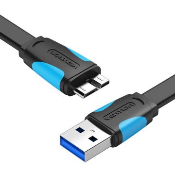 Flat USB 3.0 A to Micro-B Cable Vention VAS-A12-B150