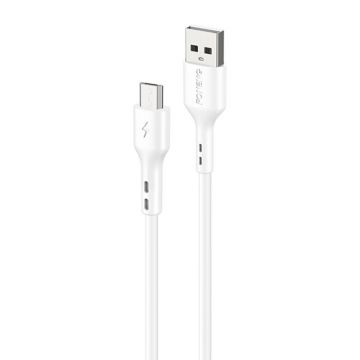 Foneng X36 USB Cable, 2.4A, 1m (White)