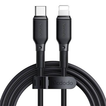 Mcdodo Charger GaN 2xUSB-C, 1xUSB, 67W + USB-C to Lightning (Black)