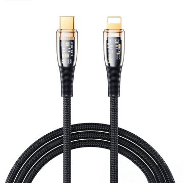 Remax Explore Cable, USB-C to Lightning, 20W, Black
