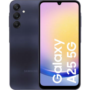 Samsung Telefon mobil Samsung Galaxy A25, Dual SIM, 6GB RAM, 128GB, 5G, Negru