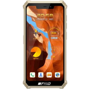 Telefon mobil F150 B2021 Gold, 4G, U-Notch 5.86