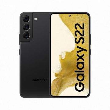 Telefon Mobil Galaxy S22 SM-S901B 15.5cm 6.1inch Dual SIM Android 12 5G USB Type-C 8GB 256GB 3700mAh Negru