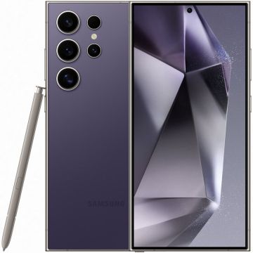 Telefon mobil Galaxy S24 Ultra 1TB 12GB RAM Dual Sim 5G Titanium Purple