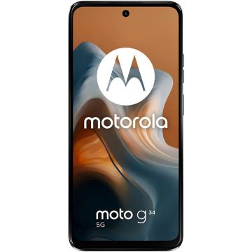 Telefon mobil Moto G34 128GB 8GB RAM Dual SIM 5G Charcoal Black