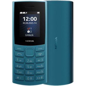 Telefon mobil Nokia 105 (2023) Dual SIM 4G Ocean Blue