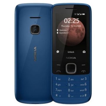 Telefon Nokia 225 Dual Sim 4G 2.4inch Albastru