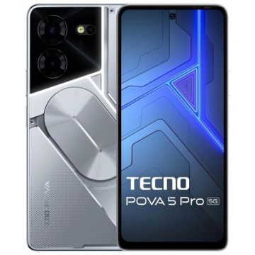 Telefon Pova 5 Pro  8GB 256GB 6.78inch 5G Dual Sim Argintiu