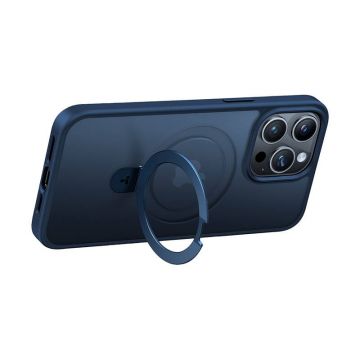 Torras iPhone 15 Pro Case - UPRO Ostand Matte (Navy Blue)