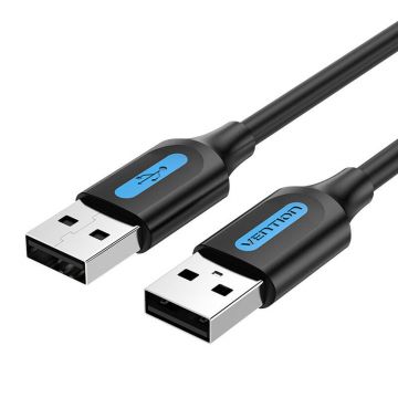 Black PVC USB 2.0 Cable by Vention COJBD