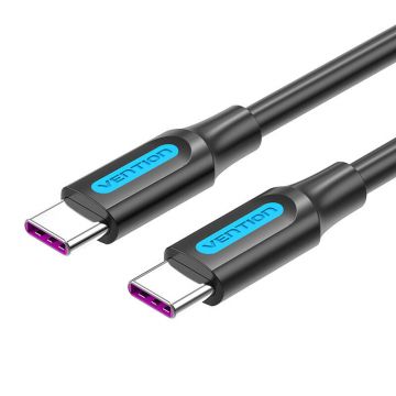 Fast Charging USB-C Cable - Vention COTBG 1.5m Black PVC