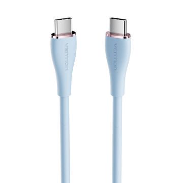 Vention USB-C 2.0 To USB-C 5A Cable - Blue, 1m