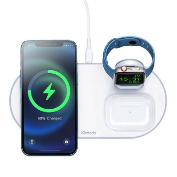 Charger wireless Mcdodo CH-7060 3 in 1 (white)