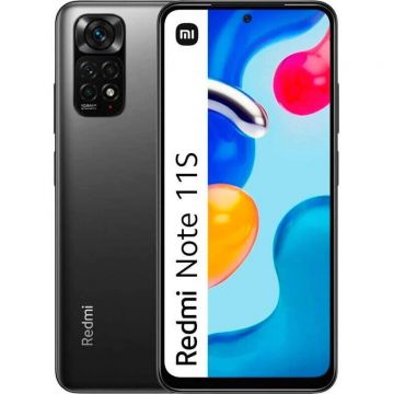 Xiaomi Telefon mobil Xiaomi Redmi Note 11S, Dual Sim, 64GB, 4GB RAM, 5G, Negru