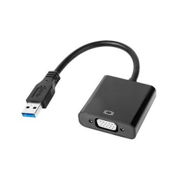 Adaptor USB VGA 3.0 - Plug & Play, rezolutie 800x600