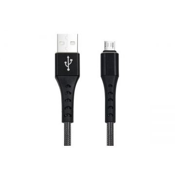 Cablu date incarcare fish fast charge 3.0 usb la micro usb 1m 3a negruCablul de date Mega Drive are functie de