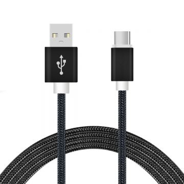 Cablu Date si Incarcare 2m Micro Usb Cablu Negru C198