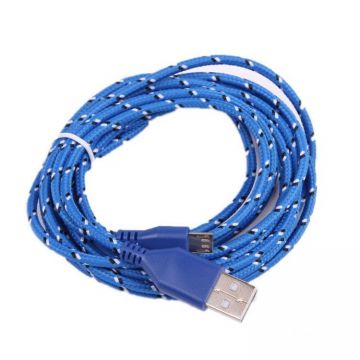 Cablu Date si Incarcare Micro Usb Cablu Albastru C33