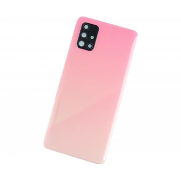 Capac Baterie Samsung Galaxy A71 A715F Prism Crush Pink Capac Spate