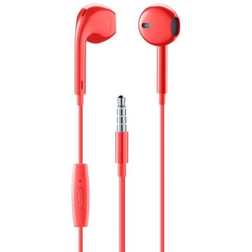 Casca de Telefon AUCAPSULEMSR Music Sound Capsule Red