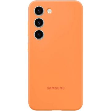 Husa Samsung Galaxy S23 Silicone Cover - Portocaliu, Profesional