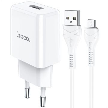 Incarcator Retea N9 Especial 1xUSB White + Cablu