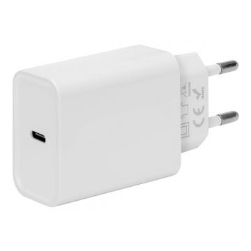 Incarcator retea OBAL:ME, tip USB-C, 20W, Alb