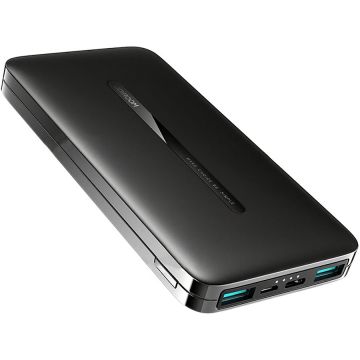 JOYROOM Baterie Externa Powerbank Joyroom JR-T012, 10000 mA, Standard Charge (5V), Neagra