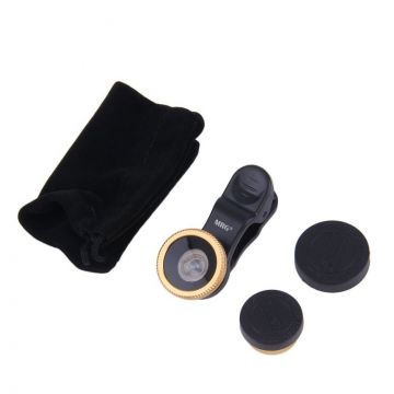 Kit lentile telefon MRG M562, Fish eye, Macro, Wide C562