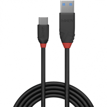 Lindy Cablu de date Lindy LY-36916, 1m, USB 3.2 Type A - USB-C, 10Gbps