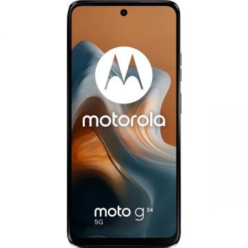 Motorola Telefon Mobil Motorola Moto G34, Procesor Qualcomm SM6375 Snapdragon 695 5G Octa Core, IPS LCD Capacitive touchscreen 6.5, 8GB RAM, 128GB Flash, Camera Dubla 50+2MP, Wi-Fi, 5G, Dual Sim, Android, Negru