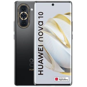 Smartphone Huawei Nova 10, 128GB, 8GB RAM, Dual SIM, 4G, 4-Camere, Starry Black