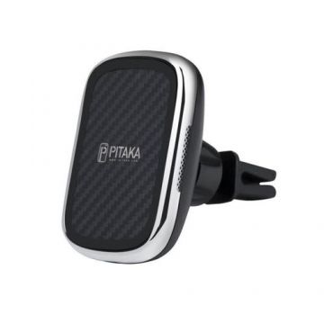 Suport auto PITAKA MagMount Qi Wireless Air Vent Mount, Negru