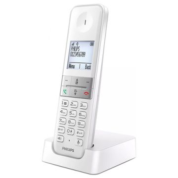 Telefon Alb Philips D4701 Dect Calitate Superioară