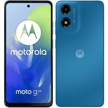 Telefon mobil Moto G04 64GB 4GB RAM Dual Satin Blue