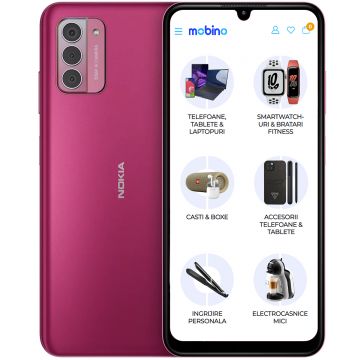 Telefon mobil Nokia G42 5G, 128GB, 6GB RAM, Dual-SIM, Roz