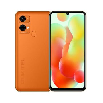 Telefon mobil OUKITEL C33 Orange, 4G, 6.8 HD+, 8GB RAM, 256GB ROM, Android 13, Camera foto 50MP+5MP, T606 Octa Core, 5150mAh, Dual SIM