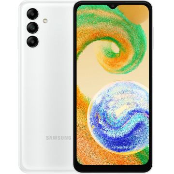 Telefon mobil Samsung Galaxy A04s 4G, 32GB, 3GB RAM, Dual-SIM, Alb Awesome