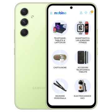 Telefon mobil Samsung Galaxy A54 5G, 128GB, 8GB RAM, Dual-SIM, Verde Awesome