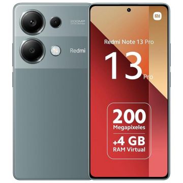 Telefon mobil Xiaomi Redmi Note 13 Pro 4G, 256GB, 8GB RAM, Dual-SIM, Verde Forest