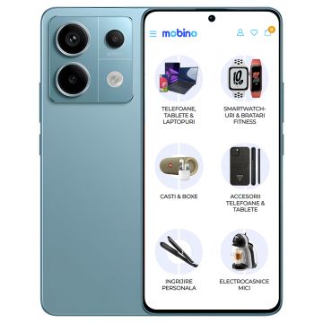 Telefon mobil Xiaomi Redmi Note 13 Pro, Dual-Sim, 5G, 512GB, 12GB RAM, Albastru Ocean