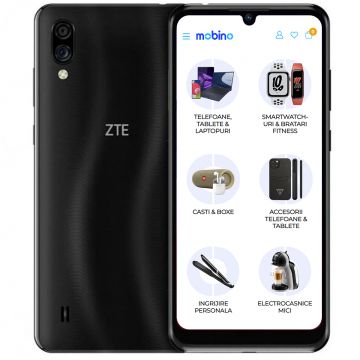 Telefon mobil ZTE Blade A51 Lite 4G, 32GB, 2GB RAM, Dual-SIM, Negru