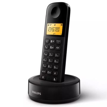 Telefon Philips Negru D1602 Dect